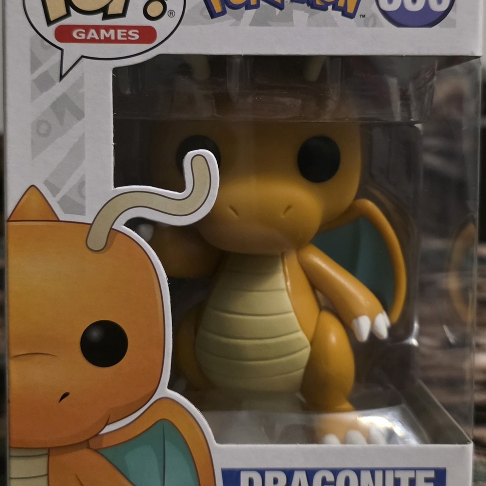Funko Dragonite Vinyl Figure - Orange and Cream